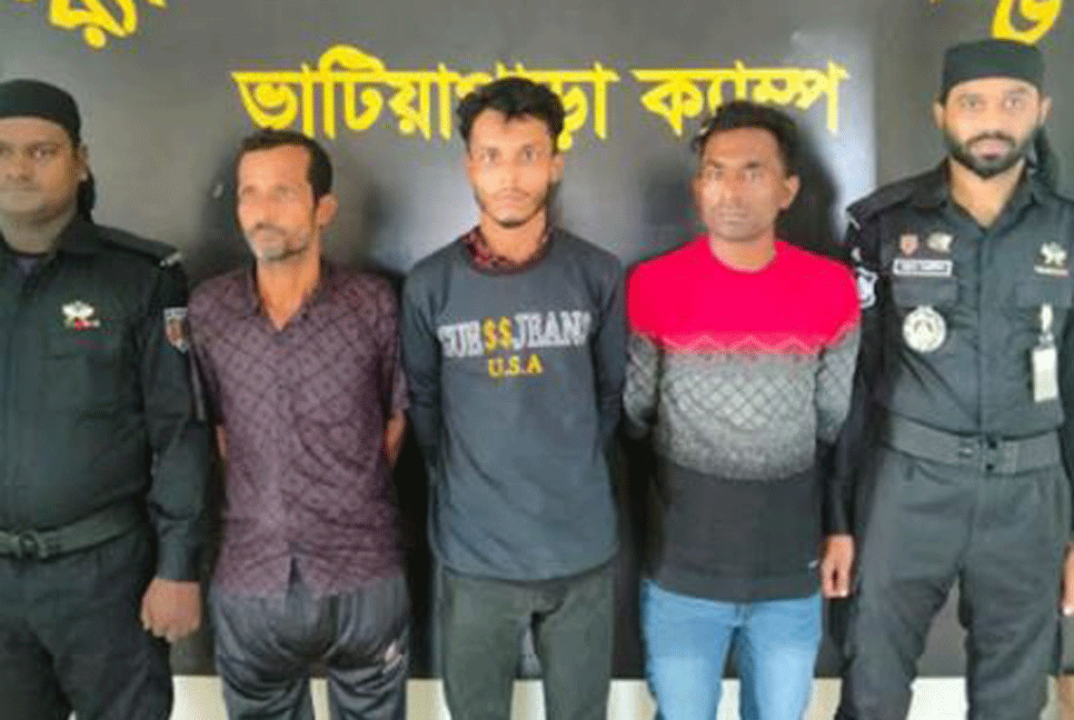 গোপালগঞ্জে হত্যা মামলার পলাতক ৩ আসামি গ্রেফতার