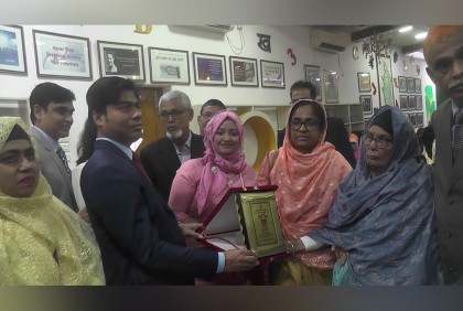 কুড়িগ্রামে জয়িতা হিসেবে সংবর্ধনা পেলেন ১০ নারী
