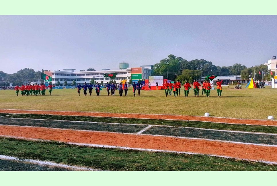 পাবনা ক্যাডেট কলেজের বার্ষিক ক্রীড়া প্রতিযোগিতা অনুষ্ঠিত