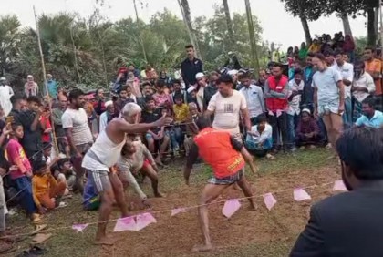 সখীপুরে ঐতিহ্যবাহী হাডুডু খেলা