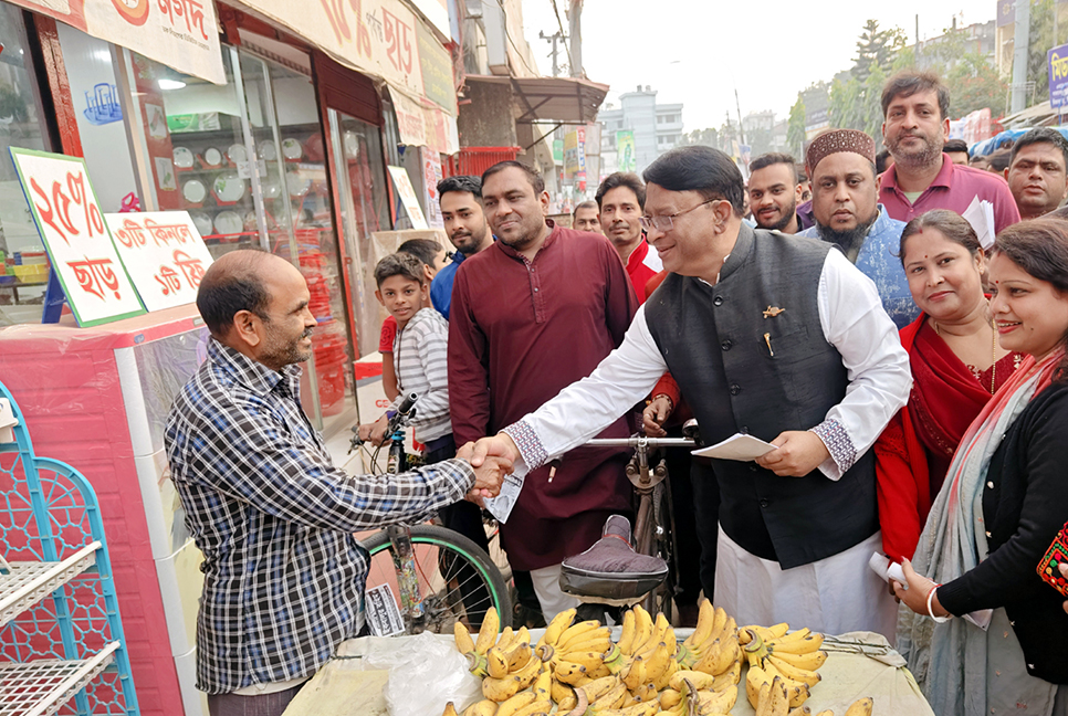 দিনাজপুরে নির্বাচনি প্রচার শুরু