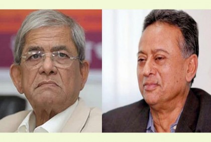নাশকতার মামলায় গ্রেফতার দেখানো হলো ফখরুল-খসরুকে 