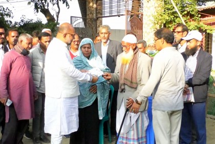 প্রচারণা শুরু করলেন জাতীয় পার্টির মোস্তফা আল মাহমুদ

