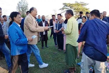পাহাড়ে জমজমাট ভোটের প্রচারণা