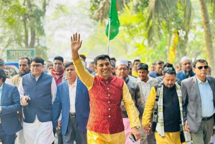ফরিদপুর-২ আসনে ঈগলের গণজোয়ার

