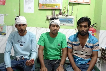 সিংড়ায় নৌকার কর্মীদের হামলায় ঈগলের ৮ কর্মী আহত