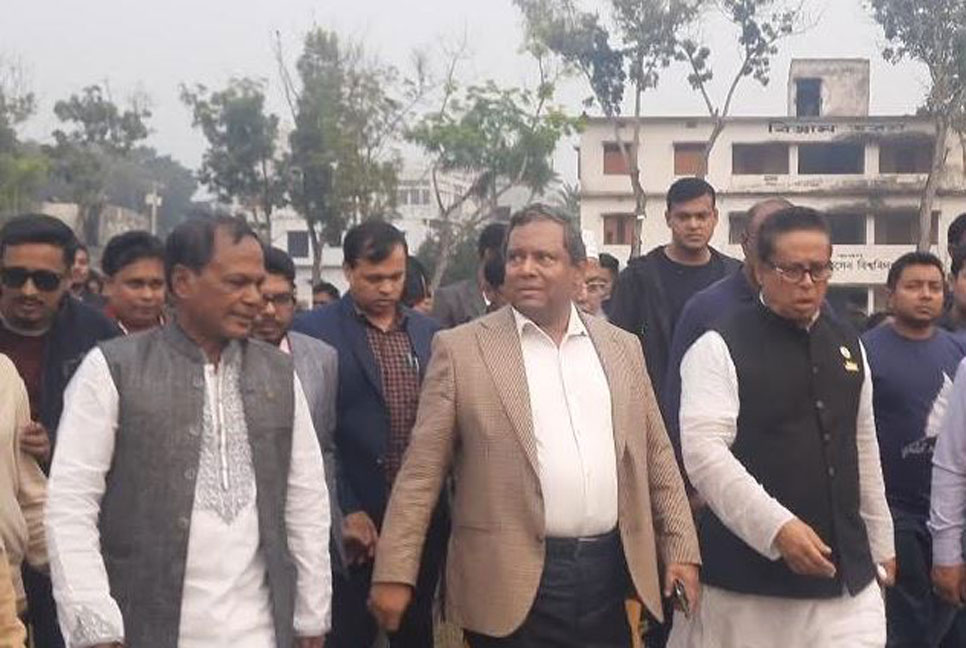 কালকিনিতে প্রধানমন্ত্রীর আগমন উপলক্ষে বর্ধিত সভা ও সভাস্থল পরিদর্শন
