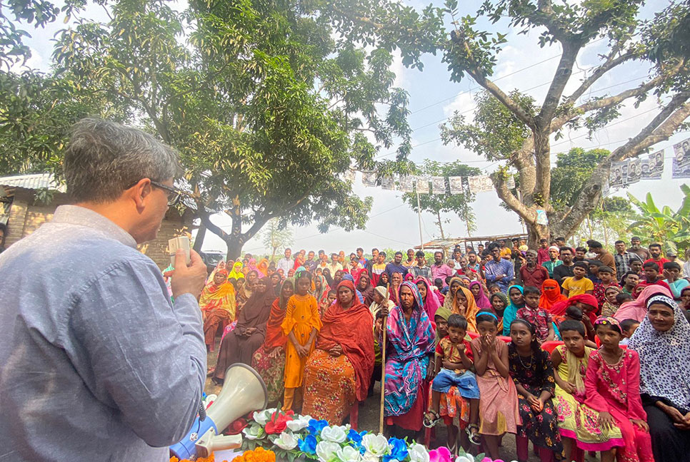 রাজশাহীতে নির্বাচনি প্রচারণায় ব্যস্ত প্রার্থীরা