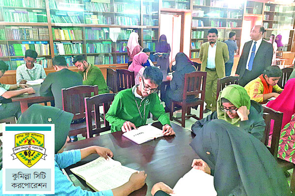 ভিক্টোরিয়ার গ্রন্থাগারে শিক্ষার্থীর ভিড়