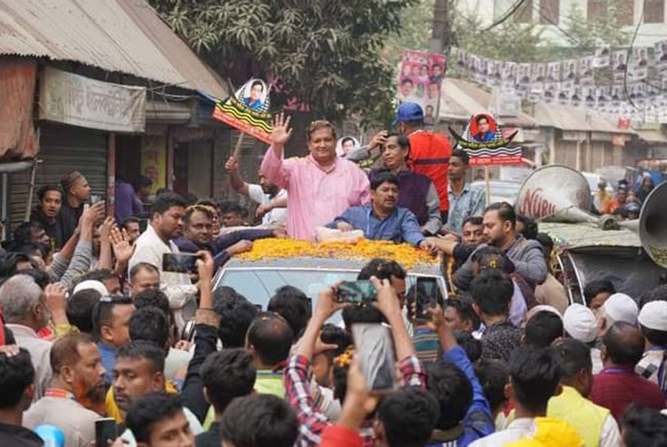 টঙ্গীতে রাসেলের পথসভা