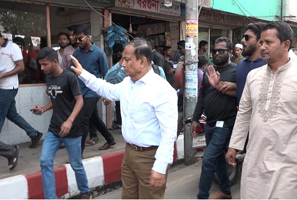 বরিশাল সদর উপজেলাকে শহরে পরিণত করার প্রতিশ্রুতি জাহিদ ফারুকের 
