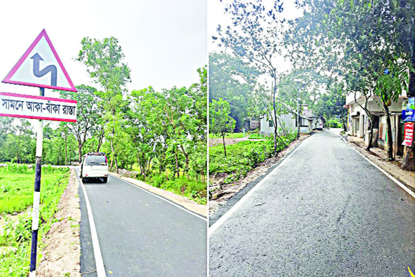 কুমিল্লার গ্রামীণ সড়কে আমূল পরিবর্তন