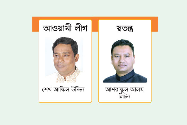 লড়াই ত্রিমুখী হাড্ডাহাড্ডি নৌকা-ট্রাকের