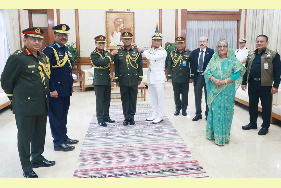 দায়িত্ব নিলেন সশস্ত্র বাহিনীর নতুন প্রিন্সিপাল স্টাফ অফিসার