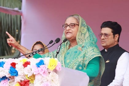 বাবার মতো জীবন উৎসর্গ করে পথে নেমেছি : প্রধানমন্ত্রী 

