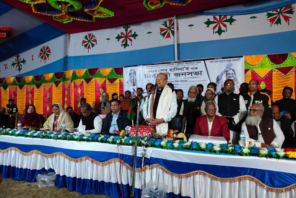 কোটালীপাড়ায় নৌকার জনসভা