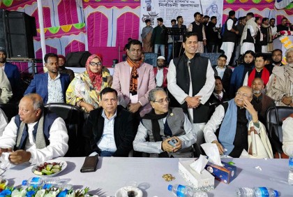 প্রচারণার শেষ দিনে উৎসবমুখর কোটালীপাড়া, মাঝবাড়িতে জনতার ঢল