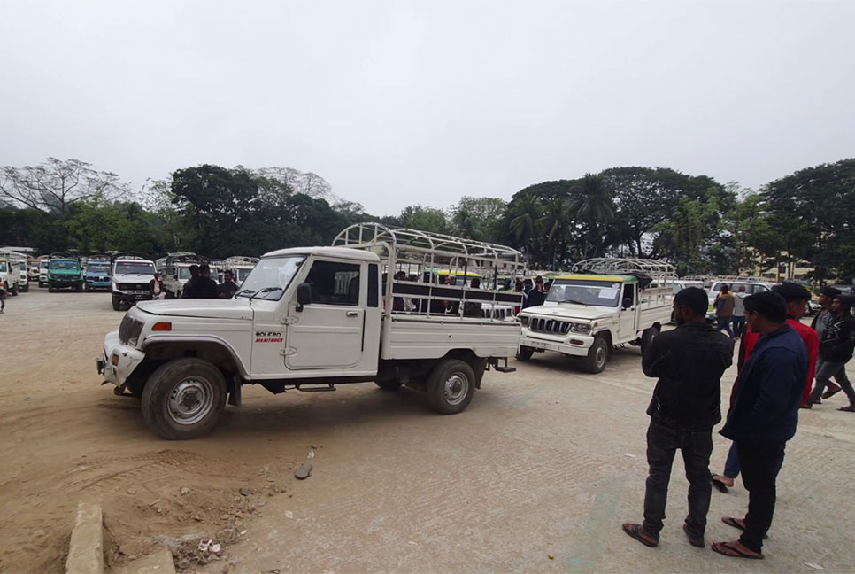 বান্দরবানে আরো ১৫৯টি কেন্দ্রে গেল নির্বাচনি সামগ্রী