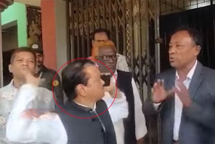 জাল ভোটের অভিযোগে প্রিজাইডিং অফিসারকে মারতে গেলেন প্রার্থী