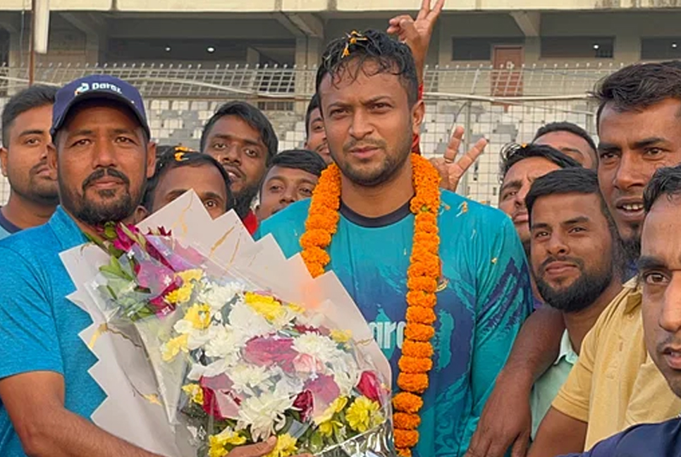 মিরপুরে যা বললেন সাকিব