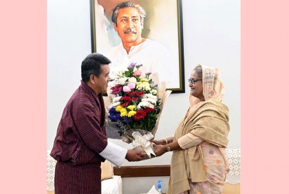 শেখ হাসিনাকে ভুটানের অভিনন্দন

