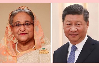 শেখ হাসিনাকে চীনের প্রেসিডেন্টের অভিনন্দন

