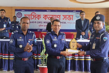 অপরাধ দমনে টেকনাফ থানা জেলার শ্রেষ্ঠ