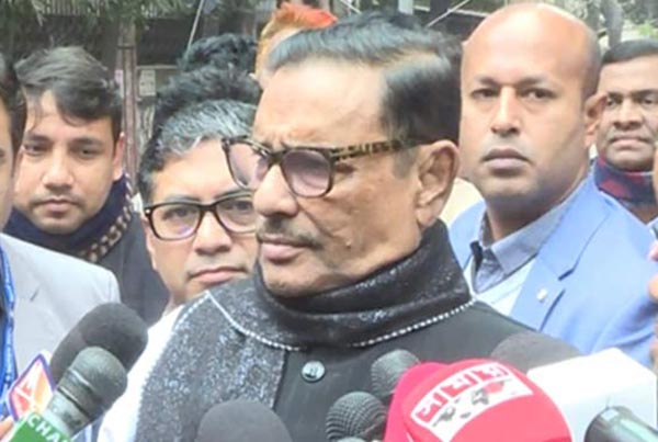 সরকারের সামনে তিন চ্যালেঞ্জ: ওবায়দুল কাদের