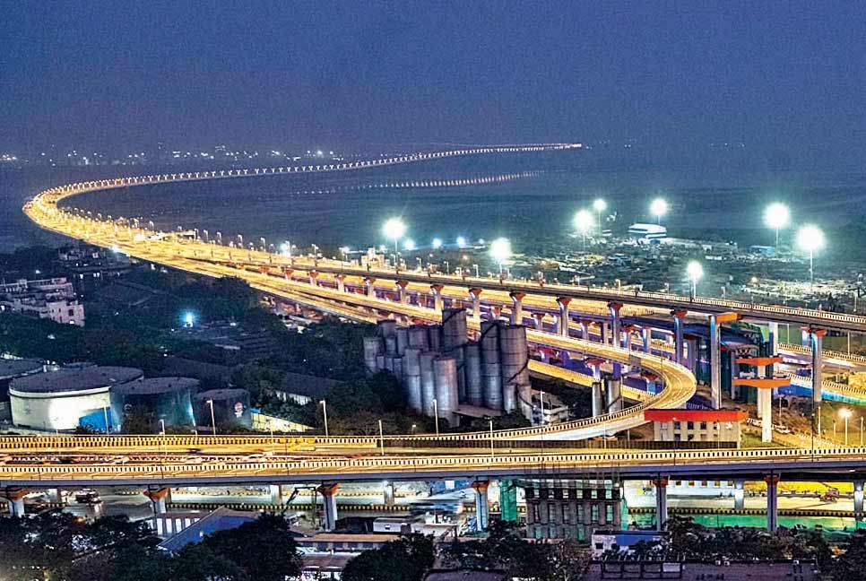 ভারতের দীর্ঘতম সমুদ্র সেতুর উদ্বোধন
