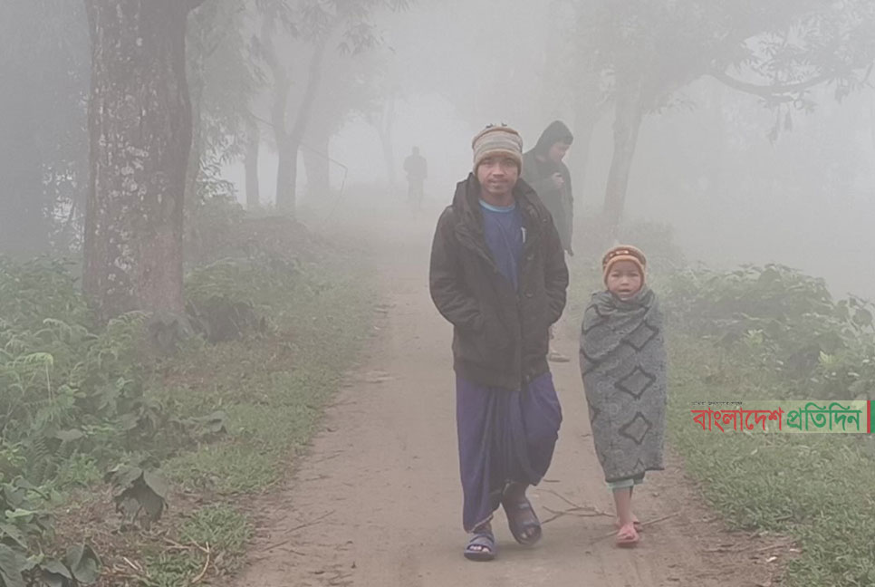 মৃদু শৈত্যপ্রবাহ বয়ে যাচ্ছে ৪ জেলায়