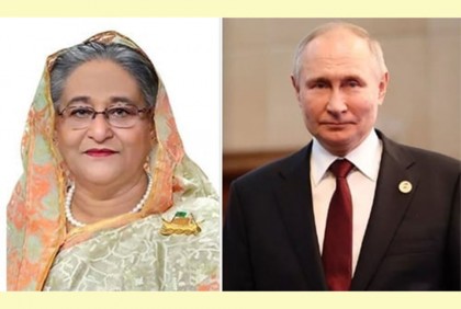 শেখ হাসিনাকে পুতিনের অভিনন্দন