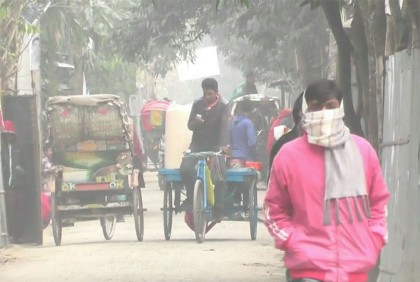 কুড়িগ্রামে শীতে জনজীবন বিপর্যস্ত