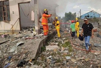 থাইল্যান্ডে আতশবাজি কারখানায় বিস্ফোরণে নিহত ১৮