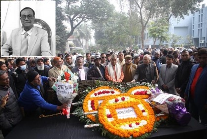 বুদ্ধিজীবী কবরস্থানে ড. রেজোয়ান সিদ্দিকীর দাফন সম্পন্ন