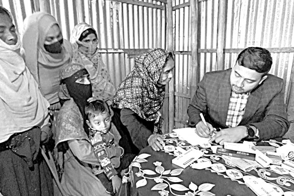 বসুন্ধরা শুভসংঘের বিনামূল্যে স্বাস্থ্যসেবা