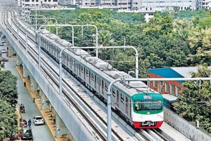 সকাল সাড়ে ৭টা থেকে রাত সাড়ে ৮টা পর্যন্ত উত্তরা-মতিঝিল রুটে চলবে মেট্রোরেল