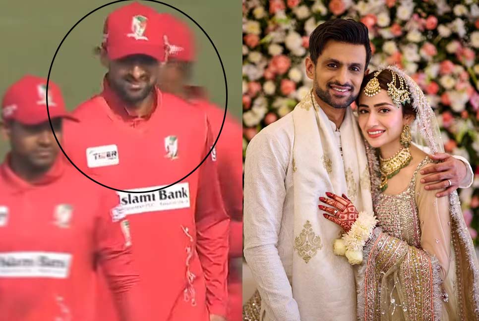 বিয়ের খবর প্রকাশের এক ঘণ্টা পরই বাংলাদেশের মাঠে শোয়েব