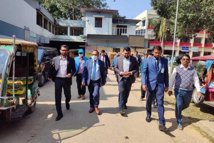 উখিয়া স্বাস্থ্য কমপ্লেক্স পরিদর্শনে স্বাস্থ্য অধিদপ্তরের মহাপরিচালক