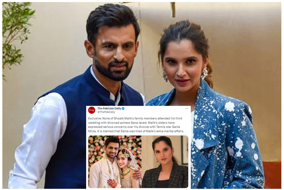 সানিয়ার পাশে ননদ, বিচ্ছেদের জন্য ভাই শোয়েবকেই দুষলেন তার বোন