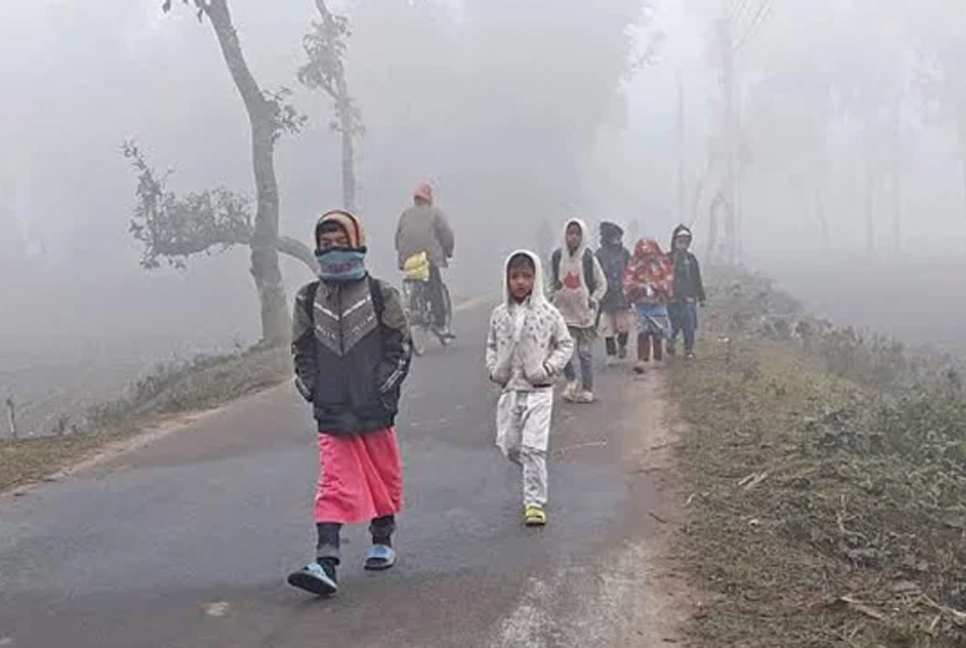 শৈত্যপ্রবাহ : প্রাথমিক বিদ্যালয়ে ক্লাসের সময় পরিবর্তন

