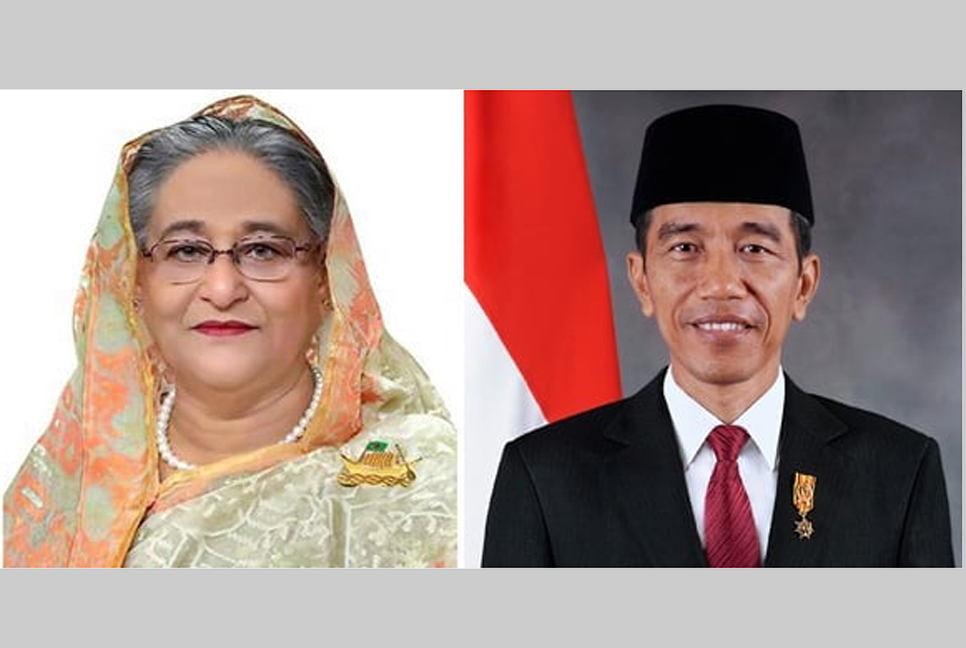 শেখ হাসিনাকে ইন্দোনেশিয়ার প্রেসিডেন্টের অভিনন্দন