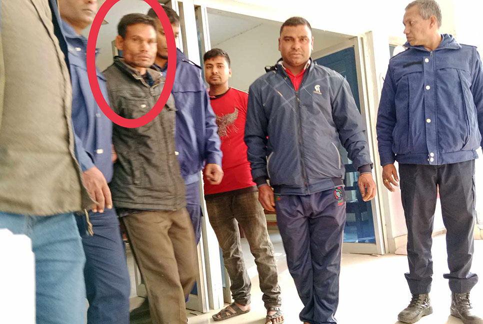 হাতীবান্ধায় হত্যা মামলার প্রধান আসামি আটক