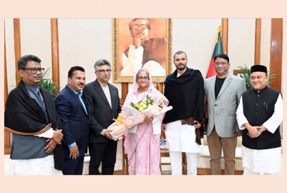 প্রধানমন্ত্রীর সঙ্গে নবনিযুক্ত হুইপদের সাক্ষাৎ

