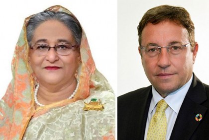 শেখ হাসিনাকে ইউএনডিপির অভিনন্দন