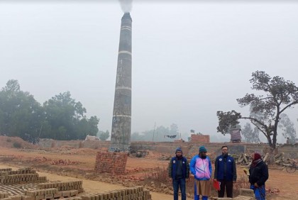 রংপুরে ৪২ ইটভাটায় অভিযান


