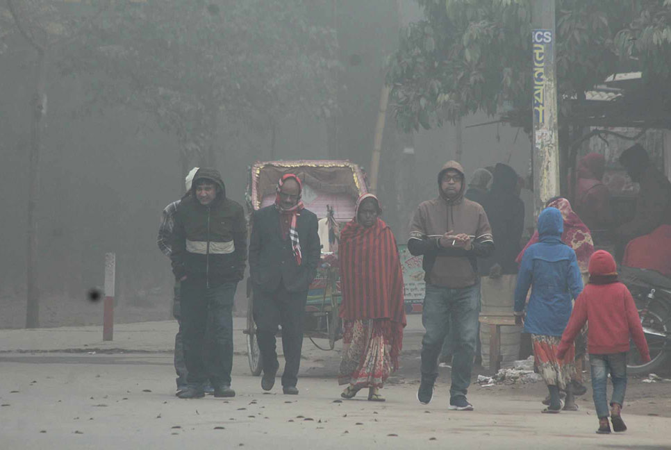 লালমনিরহাটে মৌসুমের সর্বনিম্ন তাপমাত্রা