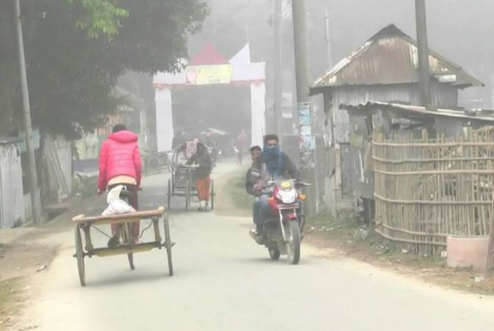 কুড়িগ্রামে শীতে মানুষের দুর্ভোগ