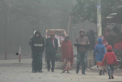 লালমনিরহাটে মৌসুমের সর্বনিম্ন তাপমাত্রা