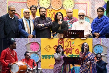জাতীয় প্রেস ক্লাবে পিঠা উৎসব ও লোকগানের আসর