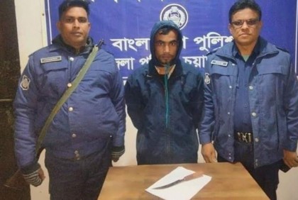 জীবননগরে স্ত্রীকে হত্যার অভিযোগে স্বামী গ্রেফতার